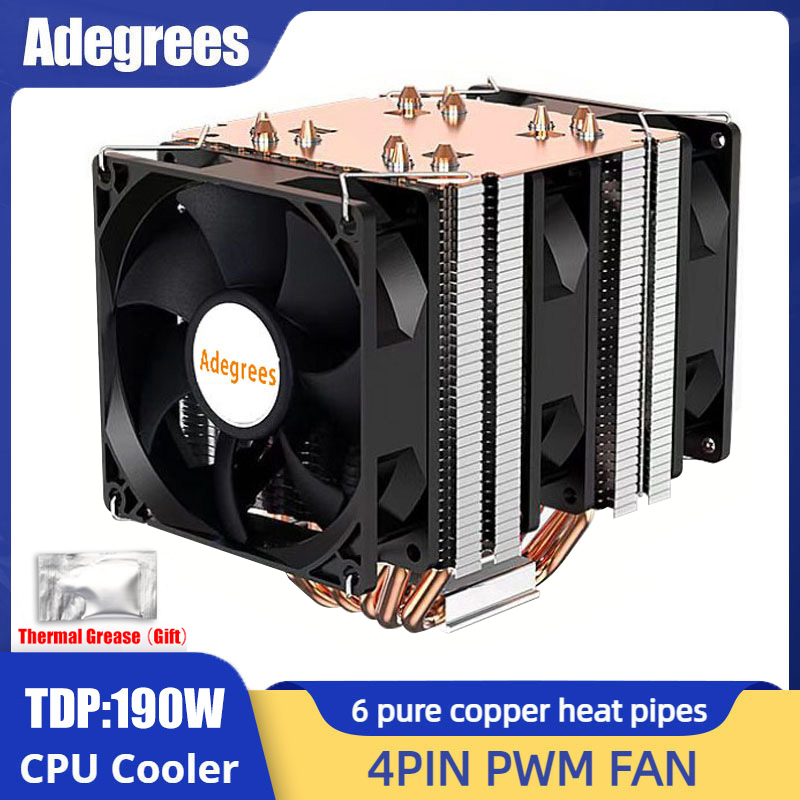 Cpu Cooler - 6 Tubo di Calore CPU di