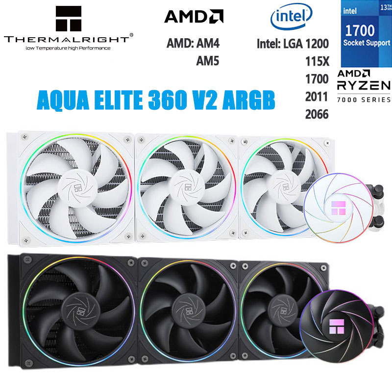 Thermalright AQUA ELITE 360 V2 - Aio Liquid Cooler recensione e prezzo