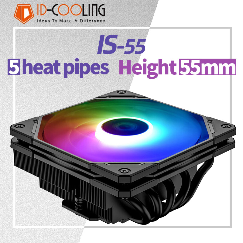 ID-COOLING IS-55 5 Heatpipe CP - Cpu Cooler recensione e prezzo