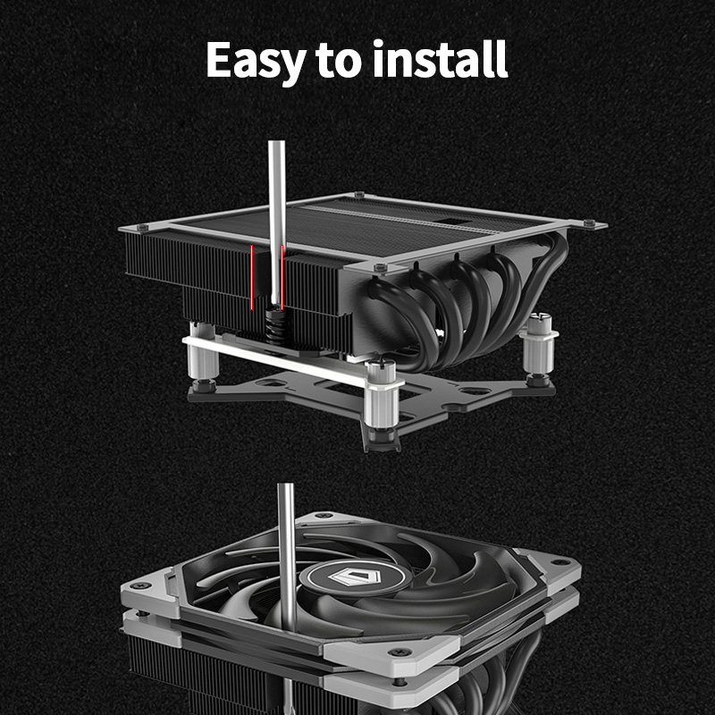 ID-COOLING IS-55 5 Heatpipe CP - Cpu Cooler recensione e prezzo